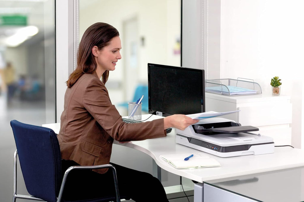 WorkForce DS-1630 | Scanner de documents A4 - 1200x1200 DPI, ADF, USB 3.0, recto-verso, 25ppm, traitement intelligent de l'image, design compact