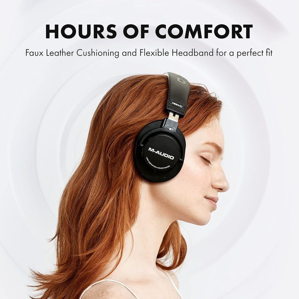 M-AUDIO Pack Contrôleur MIDI Oxygen Pro 61 avec Casque pour Enregistrement Studio, Production Musicale, Podcasting, Streaming