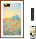 Cadre photo numérique 21,5" - 1920 x 1080 IPS FHD - Mémoire 32 Go - Rotation automatique - Partagez des photos/vidéos instantanément