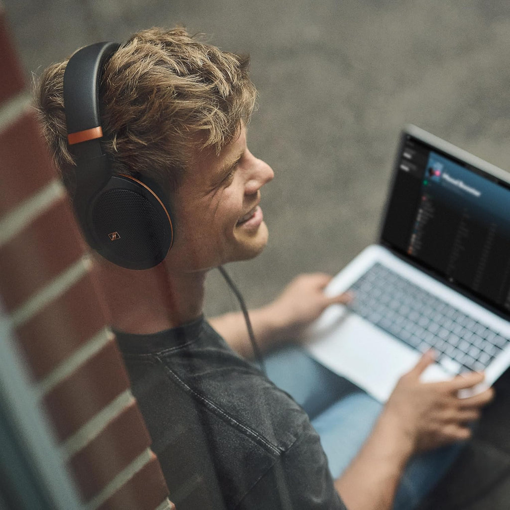Sennheiser HD 505 - Casque Gaming Filaire Over Ear avec Son Transparent et Basses Contrôlées, Confort Amélioré, Studio pour Musique, Travail, Casque PS4, Audiophiles, Étudiants, Voyage, Édition Cuivre