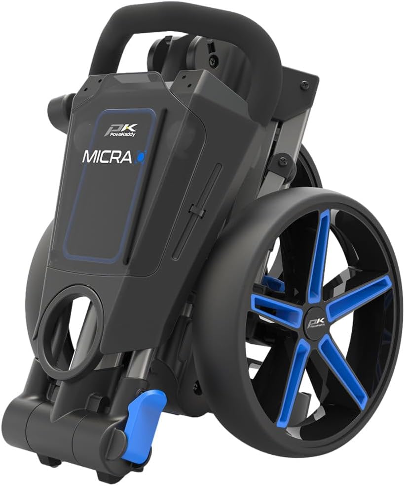 PowaKaddy Micra Chariot depliable et léger Unisexe