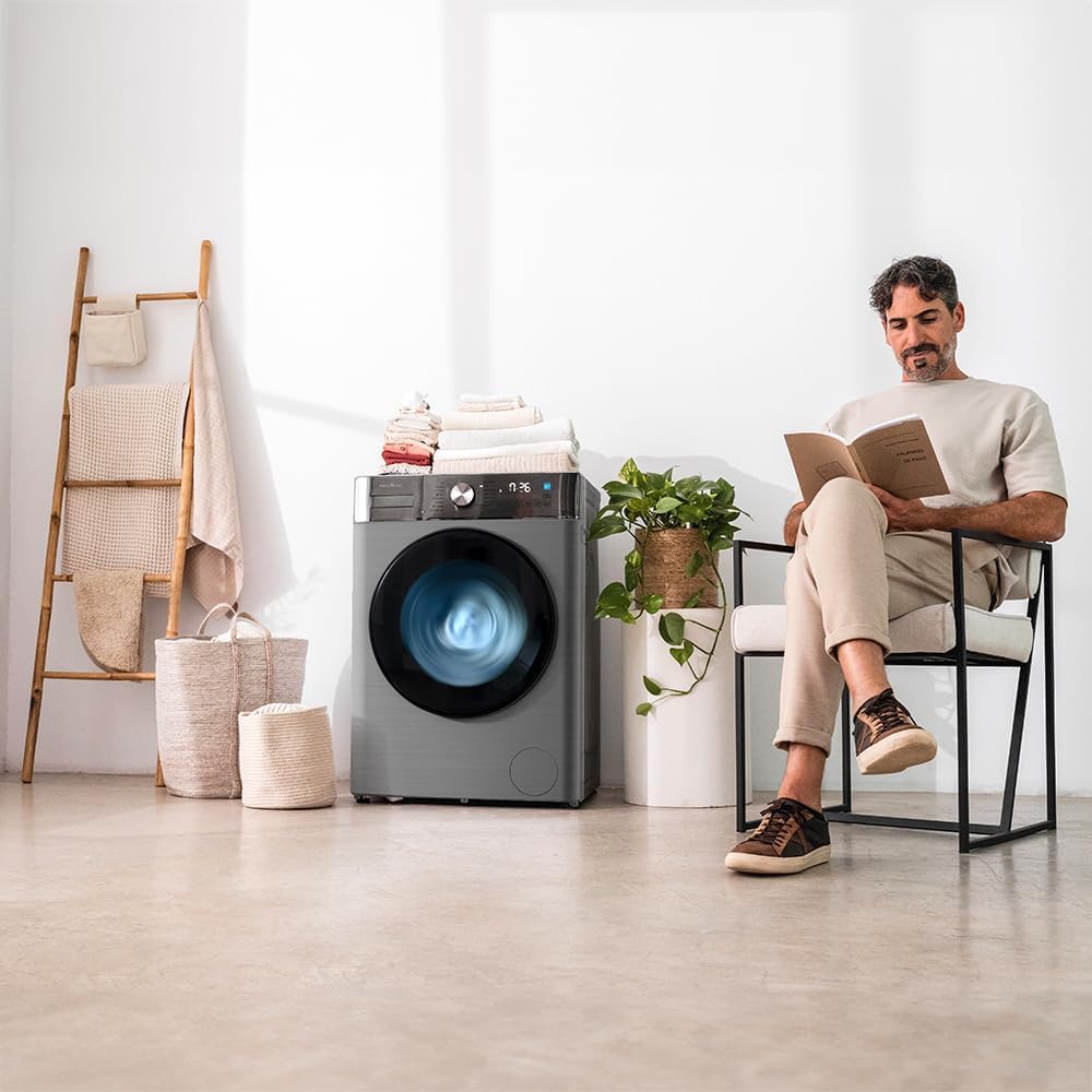 Lave-linge à chargement frontal Cecotec 8 kg Bolero DressCode 8800