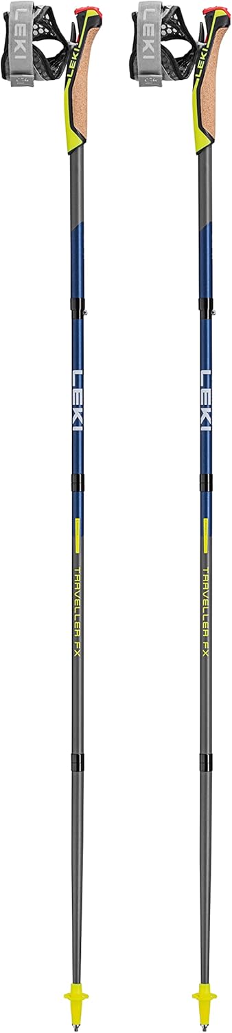 LEKI Bâtons de Marche Nordique Traveller FX.One Carbon
