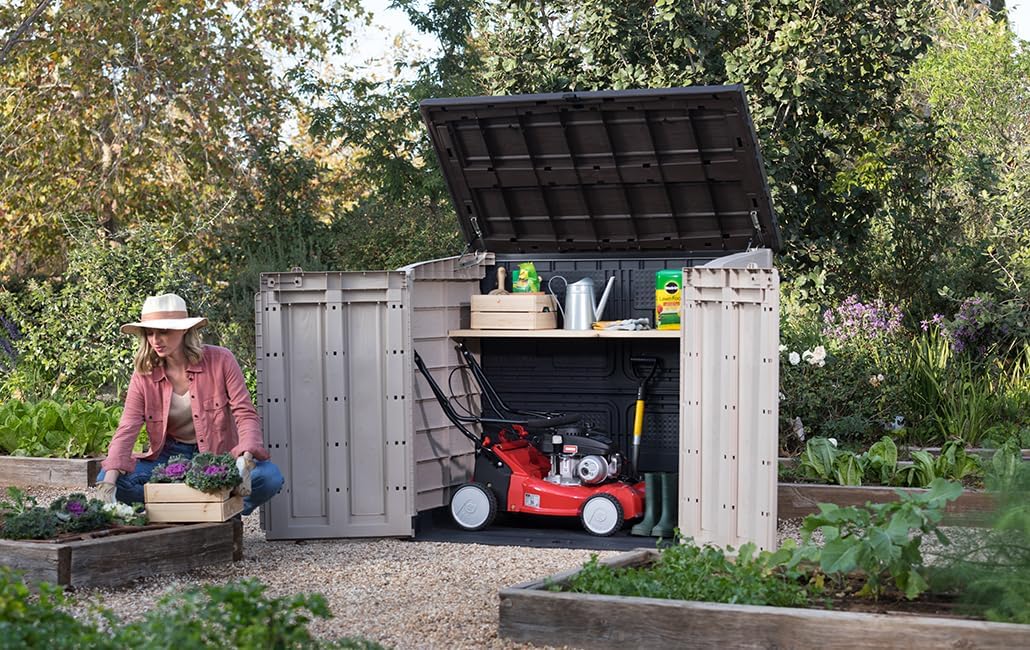KETER Abri horizontal range poubelle SIO MAX - 1200 litres