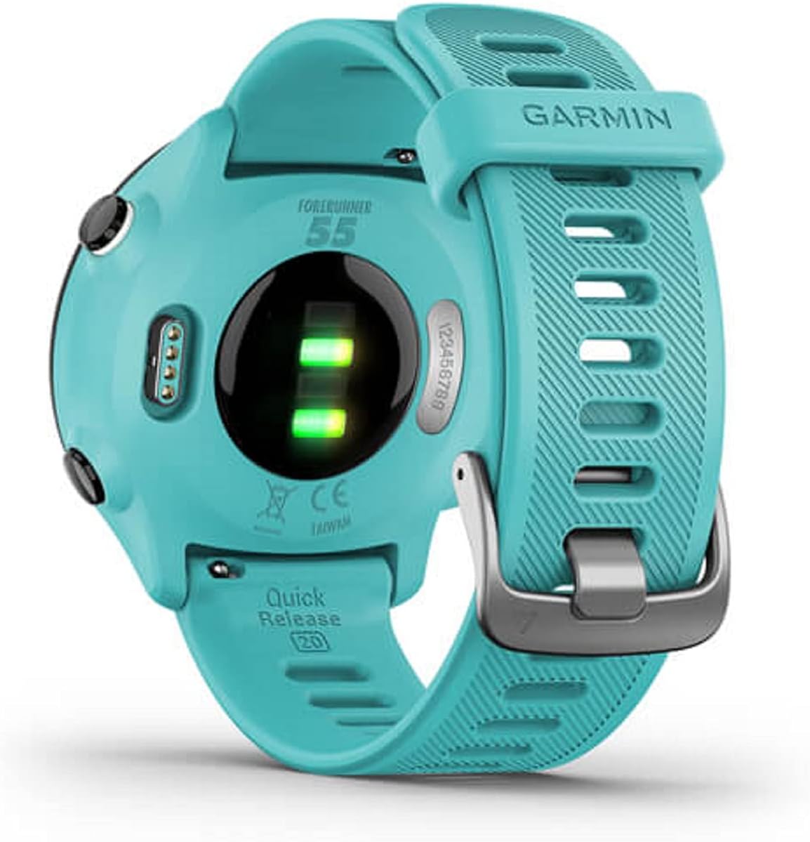 Forerunner 55 Montre de Course GPS avec entraînements Quotidiens suggérés, jusqu'à 2 semaines d'autonomie, Aqua
