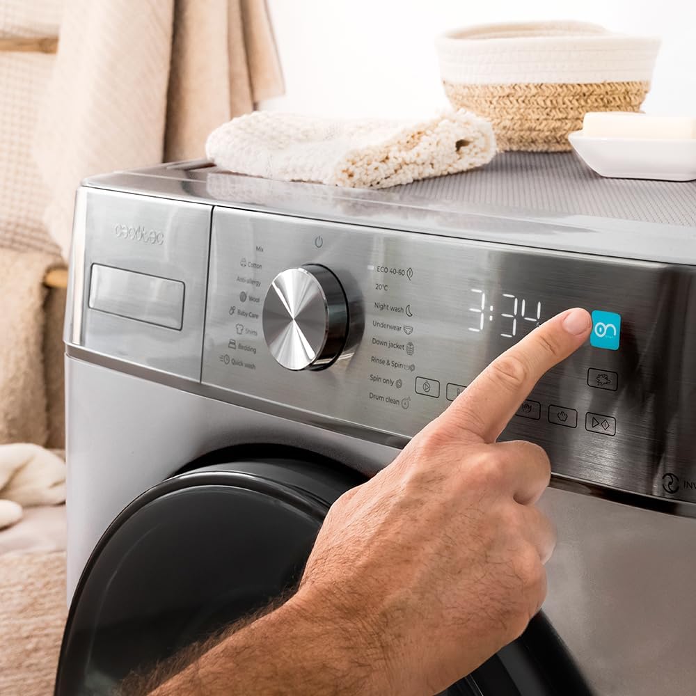 Lave-linge à chargement frontal Cecotec 8 kg Bolero DressCode 8800