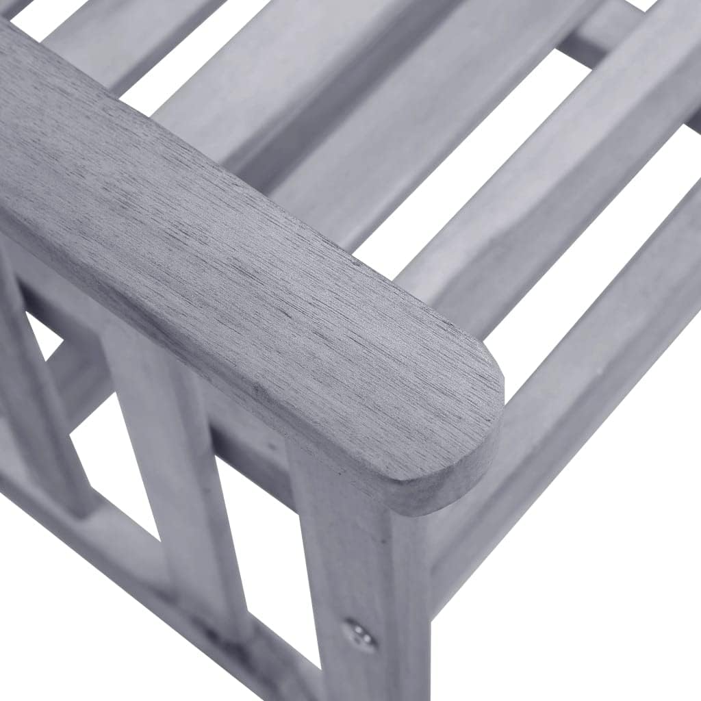 Générique Chaises de Jardin avec Table à thé et Coussins Acacia Solide,Salons de Jardin,3061317