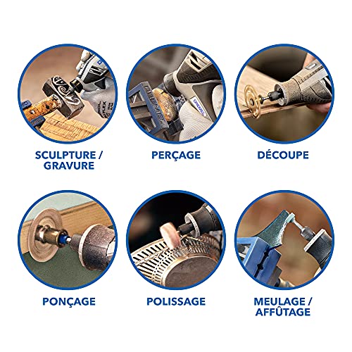 4250 Outil Rotatif Multifonction Version Exclusive & 220 Support Perceuse à Colonne Workstation pour Outil Rotatif Multifonction avec