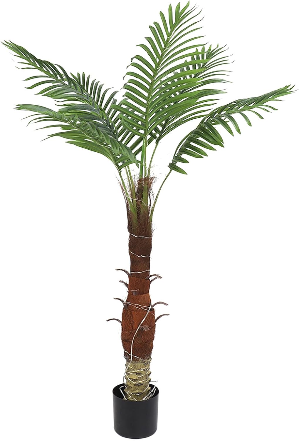 Chiyyak Lampe à Coco à la Maison, 120 Cm D'éclairage de Palmier de Palmier Grand-mère IP65 pour le Patio