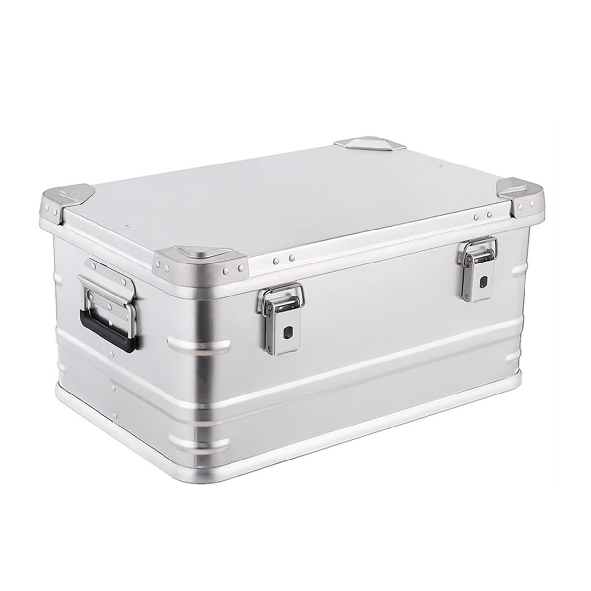 Boîte à outils portative Boîte à outils en métal, boîte de rangement en aluminium, armoire de rangement Portable professionnelle, boîte à ou