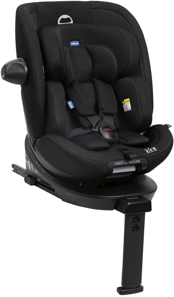 Chicco Everone I-Size, siège auto avec base Isofix, de 0 à 36 kg, de 40 à 15 cm, homologué ECE R129/03, pivotant à 360° et inclinable, universel, groupe 0+/1/2/3 de 0 à 12 ans