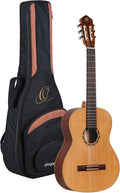 Ortega Guitars Guitare Classique 4/4 - Family Series - Housse Incluse - Cèdre / Acajou, Naturel R122