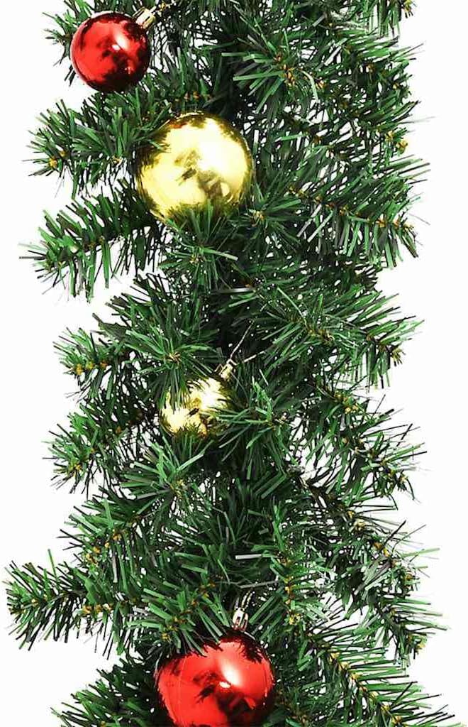 INLIFE Guirlande de Noël avec 600 LED 2 pcs Vert PVC-42016693