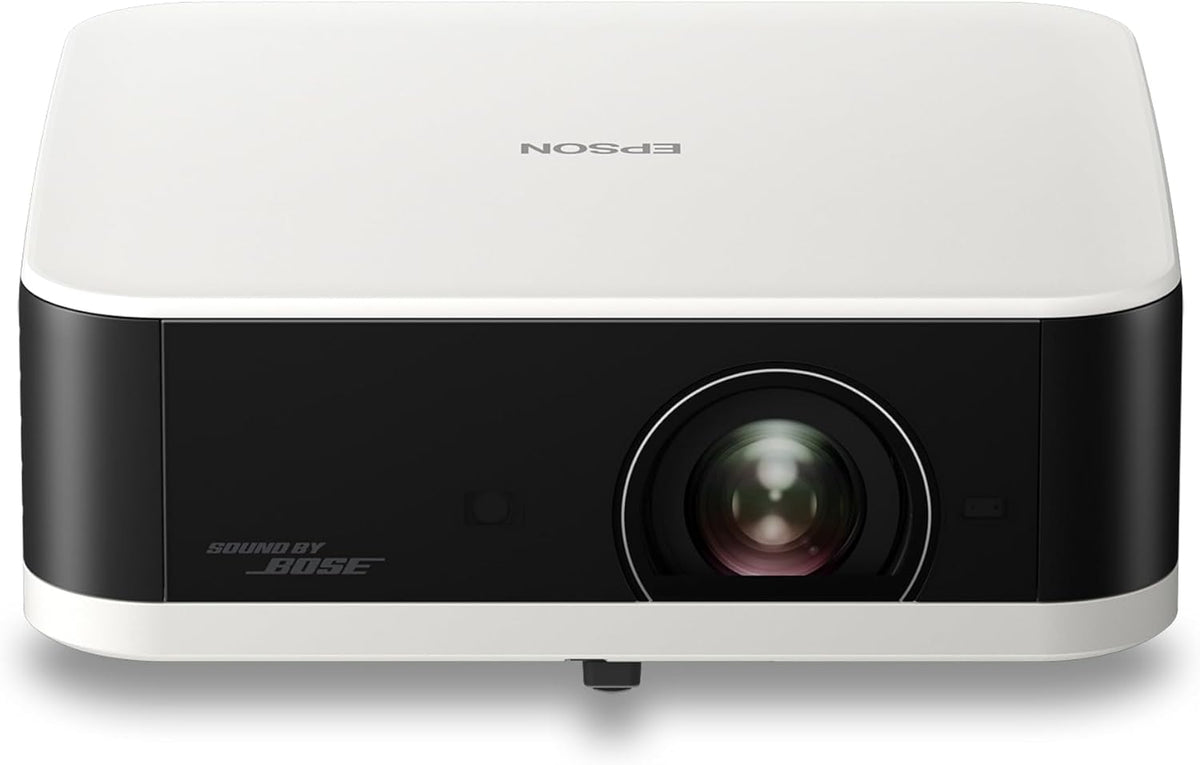 Lifestudio Pop EF-61W Blanc Diamant, Projecteur portatif Smart, Google TV, Full HD, Utilisation en intérieur/extérieur, Garantie de 5 Ans*