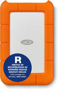 LaCie Rugged USB-C 5To, Disque Dur Externe Portable HDD, PC Mac iPad & iPhone, Data Rescue Service (STFR5000800)