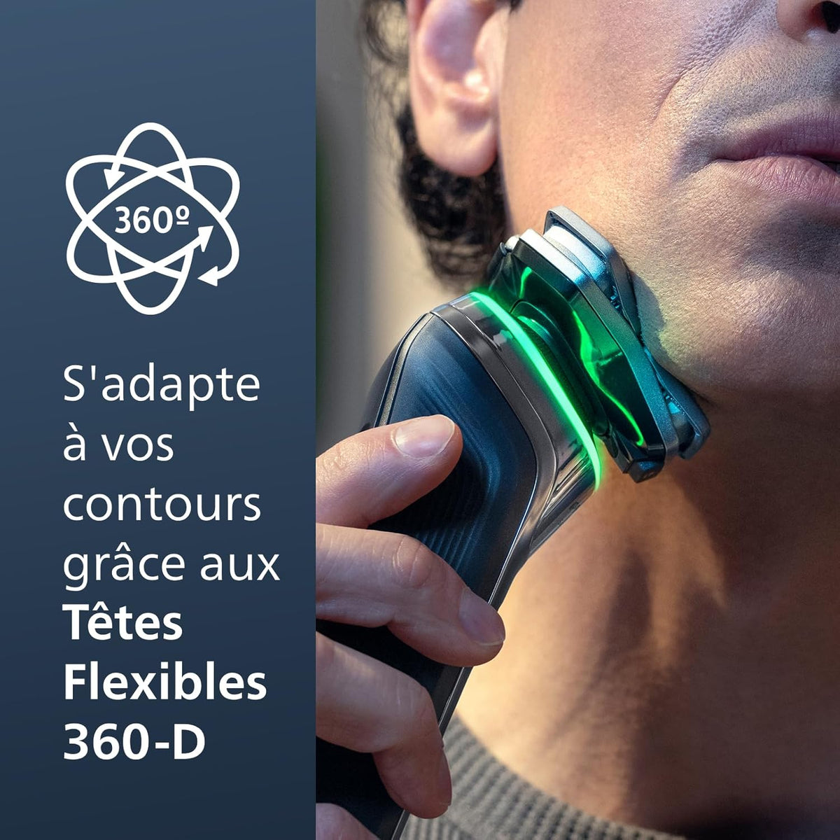 Rasoir électrique Philips série 9000, chrome foncé, (modèle S9987/59)