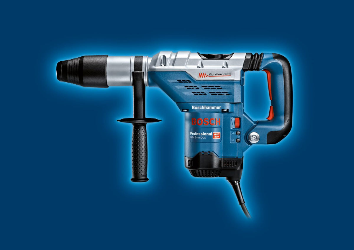 Bosch Professional perforateur GBH 5-40 DCE (SDS plus, avec poignée auxiliaire, coffret de transport)