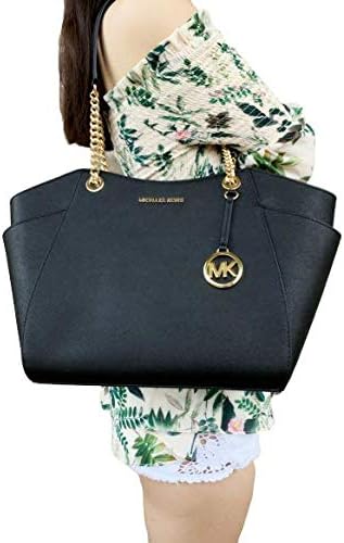 Michael Jet Set Travel Grand sac à bandoulière avec portefeuille de voyage à trois volets