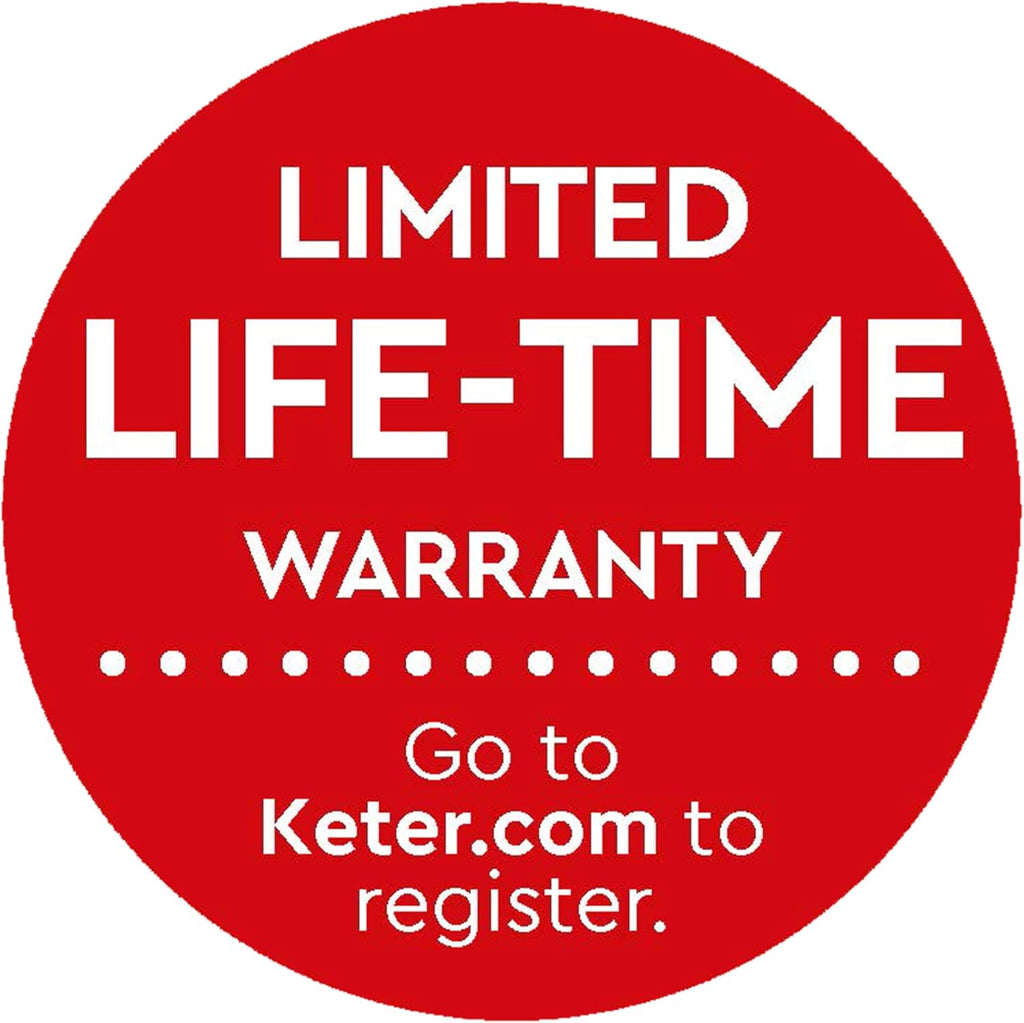 Keter Abri horizontal range poubelle GRANDE STORE - 2100 litres