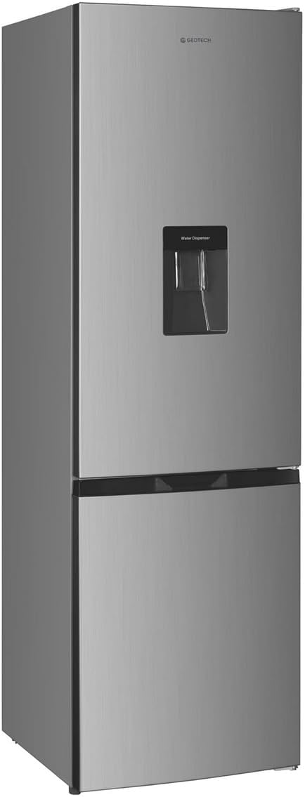 GEDTECH Refrigerateur combiné - congélateur bas - GCB262SL Silver - capacité 262L - Classe E