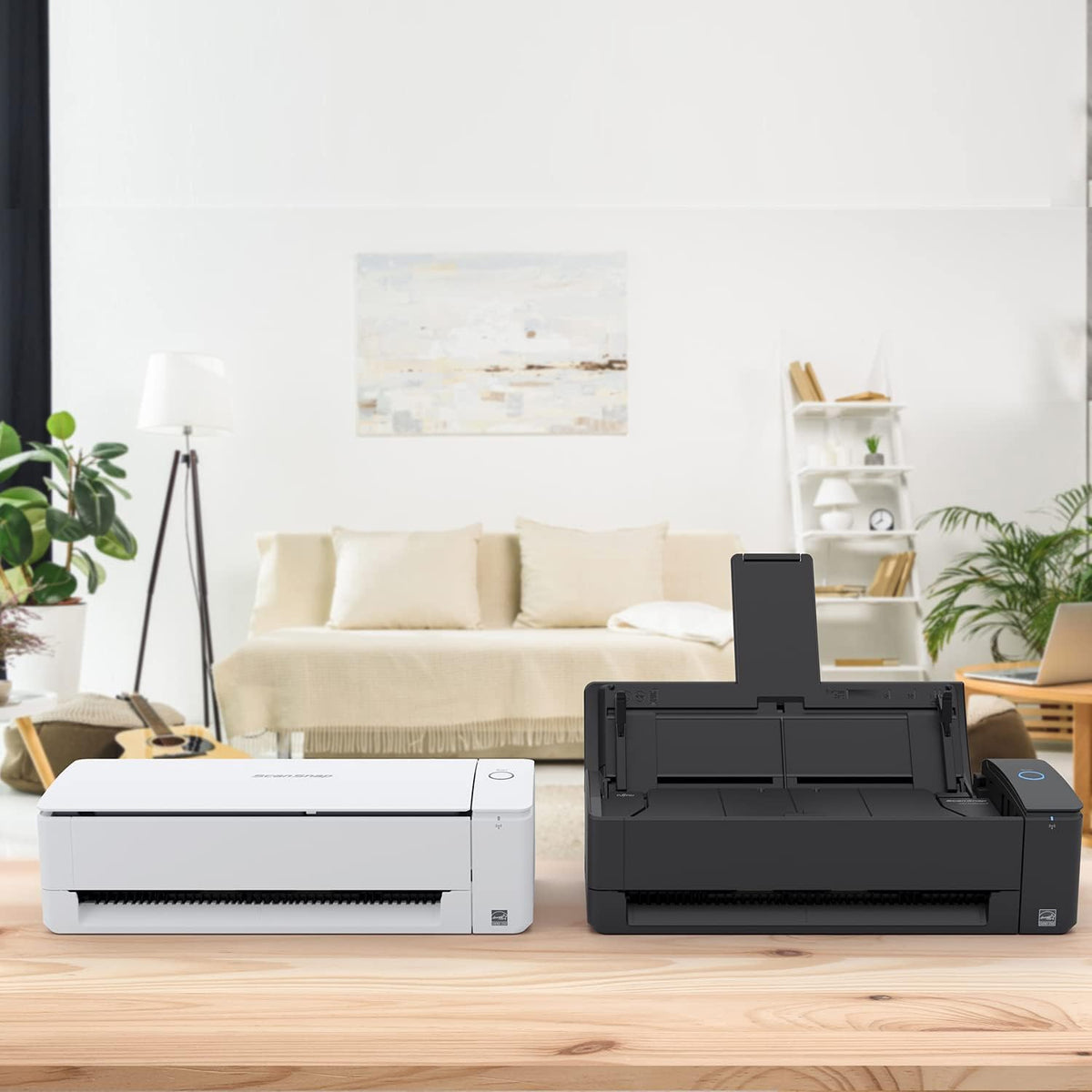 ScanSnap iX1300 - Scanner the document automatique - Noir - Formats papier standards de la carte de visite au format A4, recto verso, USB 3.2 et WiFi