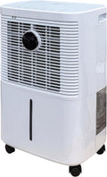 Innvitop Déshumidificateur pour sous-sol avec tuyau d'évacuation pour la maison, grande pièce, chambre, contrôle et surveillance intelligents de l'humidité, 3 modes de fonctionnement