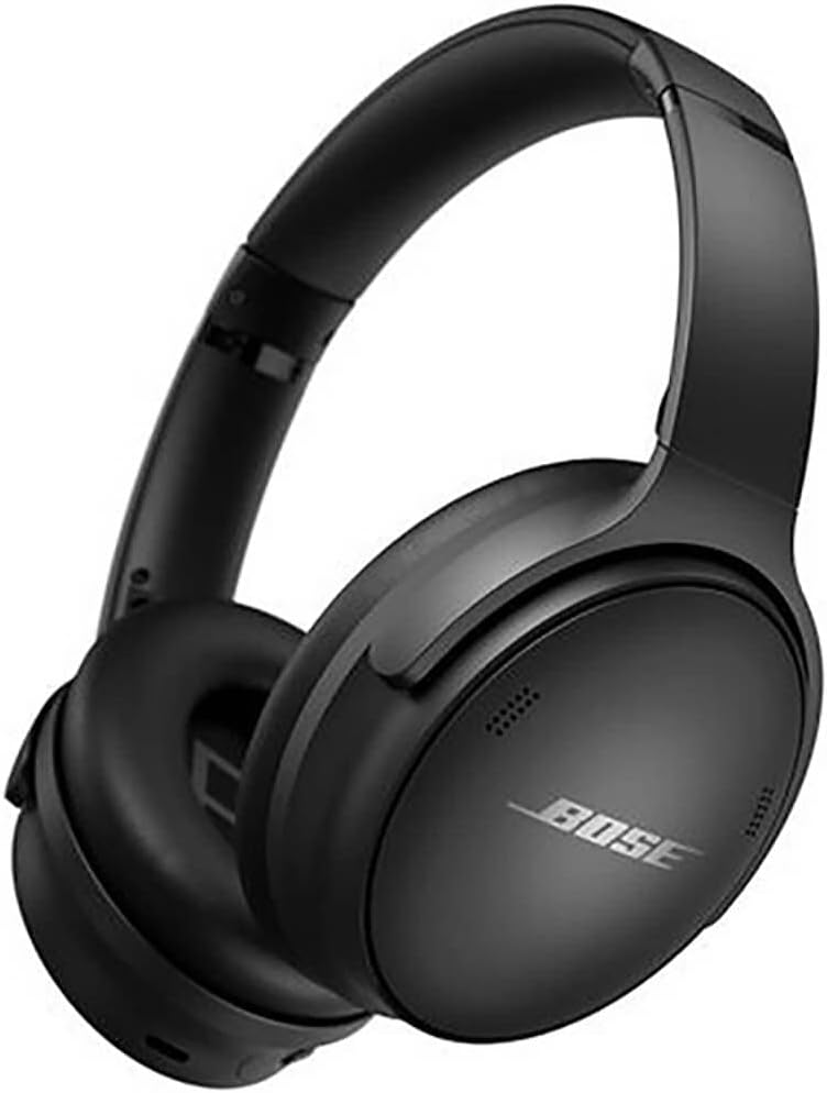 Casque sans Fil Bluetooth à Réduction de Bruit QuietComfort 45 avec Microphone pour Les Appels – Noir