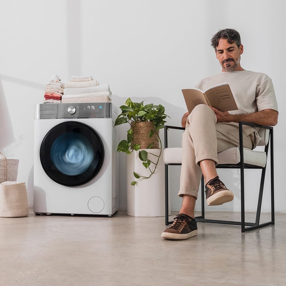 Lave-linge à chargement frontal Cecotec Bolero DressCode 8800