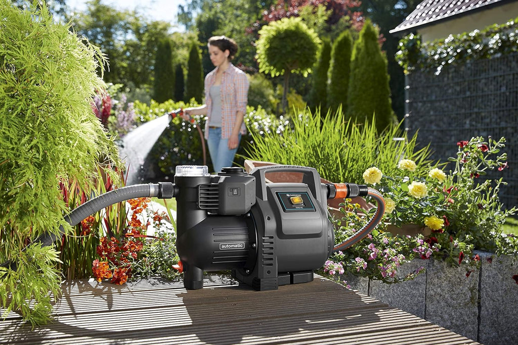 Gardena Pompe hydrophore Classic "3500/4E", Bleu/Noir/Gris, 35 x 20 x 19 cm