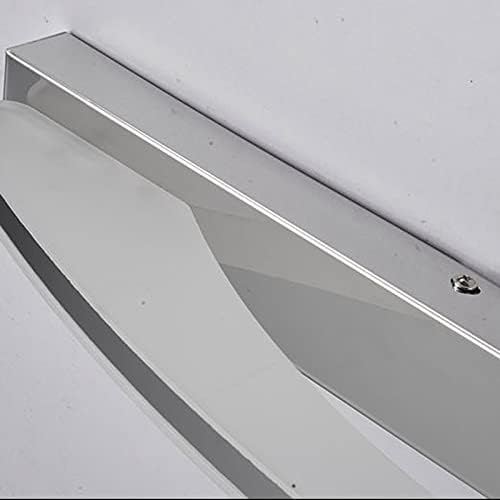Générique Lampe Led moderne for miroir de salle de bain, abat-jour en acrylique, applique murale en acier inoxydable, éclairage domestique, Luminaires intérieur