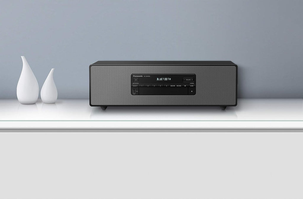 Panasonic SC-DM502-K Système stéréo Haut de Gamme avec Connexion Dab+ et Bluetooth, Noir