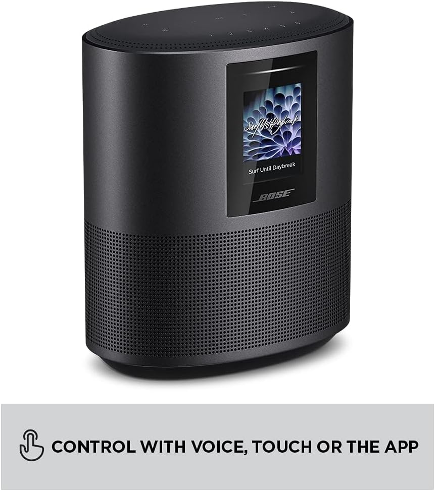 Home Speaker 500 Haut-Parleur intégré avec Amazon Alexa et Google Assistant Noir
