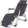 DANNMPX Chaise Longue Inclinable Jardin Camping Chaise Longue Pliant Pause Déjeuner Oreiller Réglable pour Bureau Plage en Plein Air Pliante Relaxation