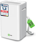 Deshumidificateur d Air, 25L/Jour Deshumidificateur Electrique Silencieux avec Capteur d'Humidité Automatique, Arrêt Auto et Dégivrage Auto, Déshumidificateur Idéal pour Maison, Bain, Chambre, Cave