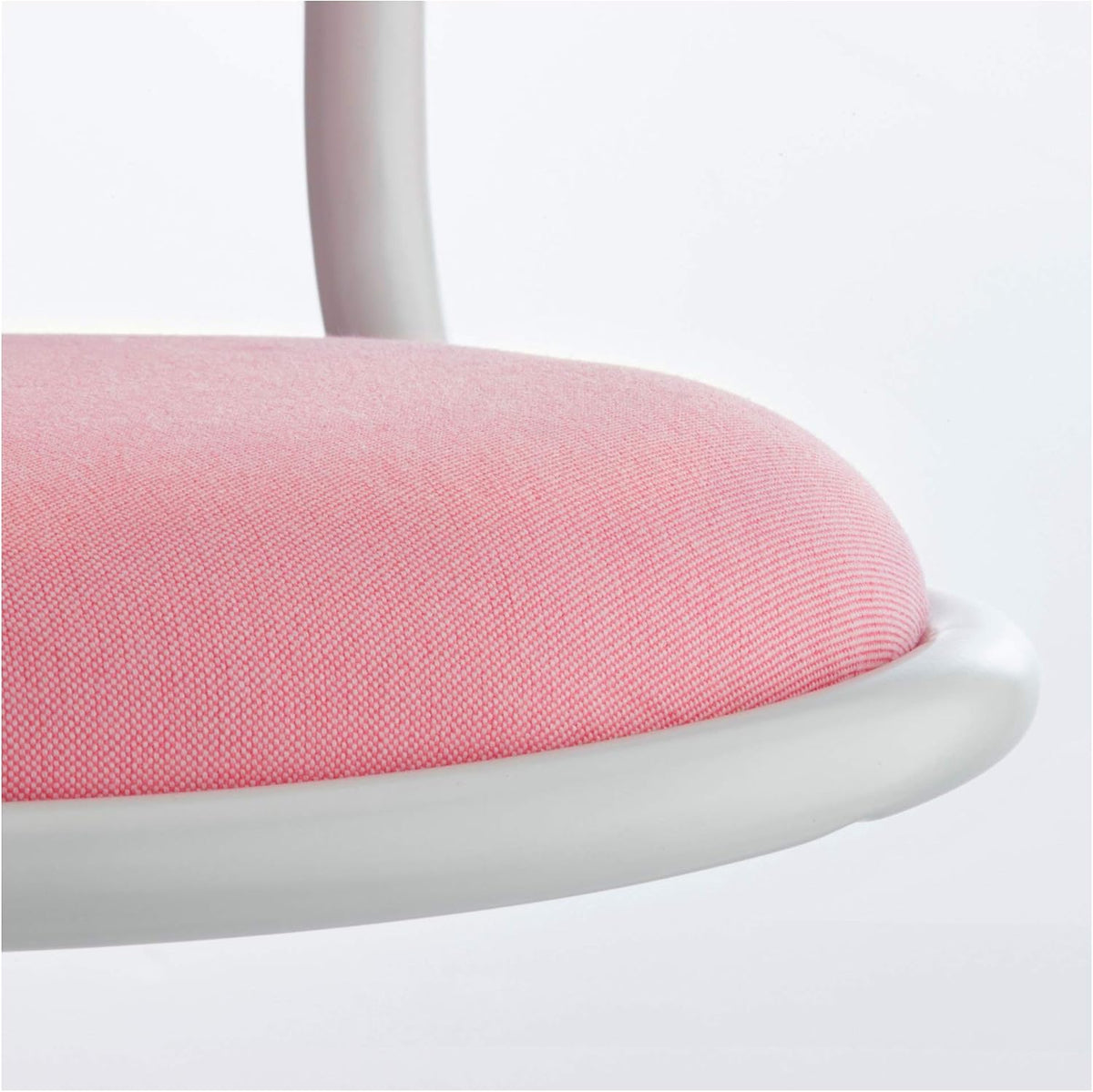 IKEA.. Chaise de Bureau Enfant en polypropylène Blanc Vissle Rose