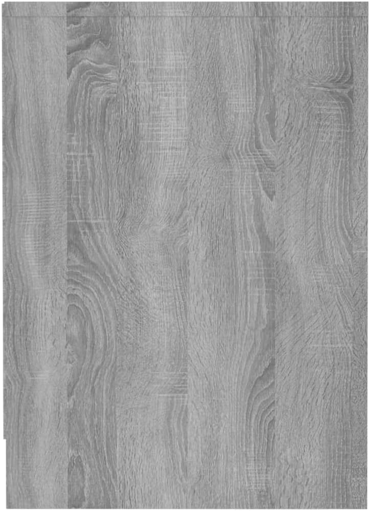 Lauuoeriau Meuble TV pour maison et jardin, gris Sonoma, 102 x 37,5 x 52,5 cm, bois d'ingénierie