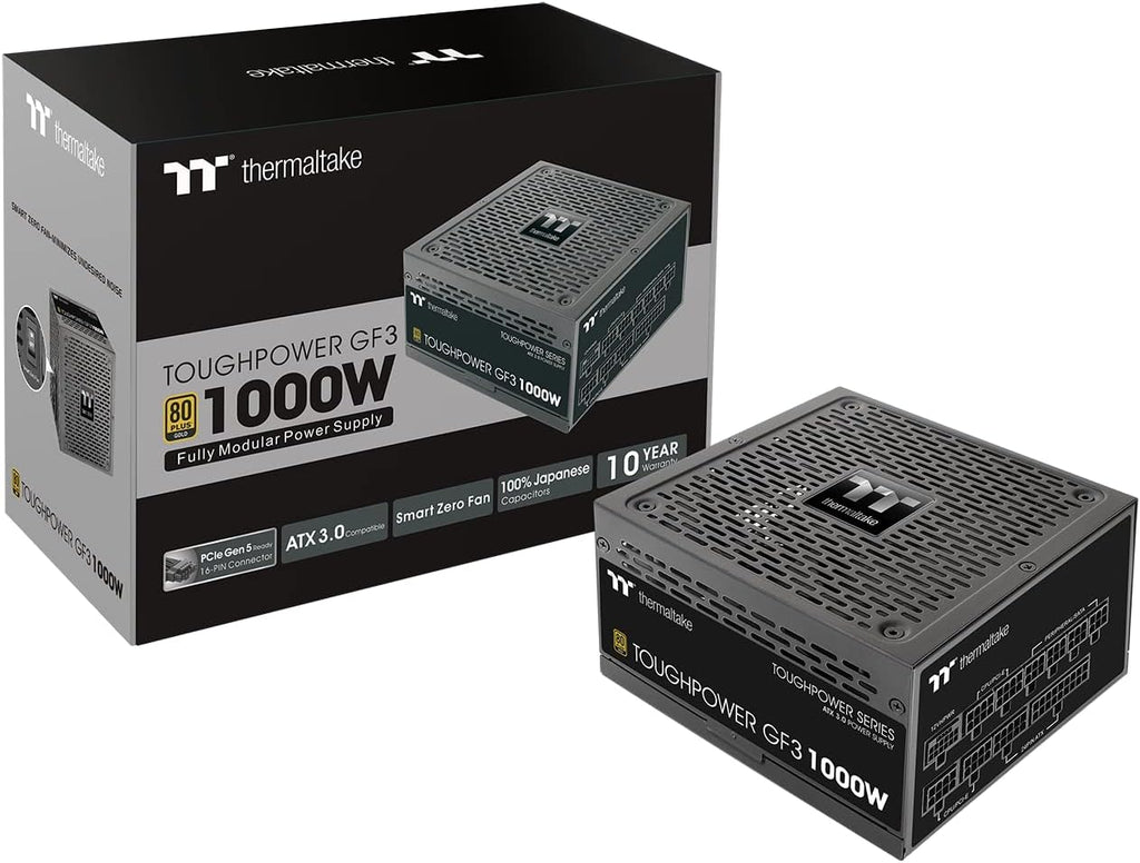 Thermaltake Toughpower GF3 1000W 80+ Gold for New Gen GPU