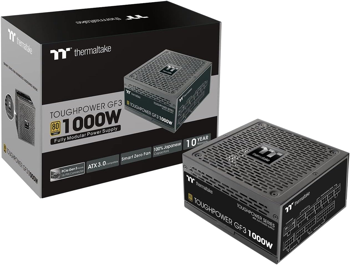 Thermaltake Toughpower GF3 1000W 80+ Gold for New Gen GPU