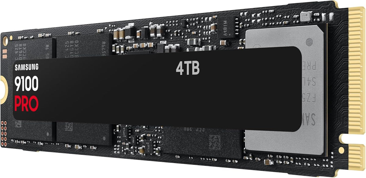 SSD Interne 9100 Pro, NVMe 2.0 PCIe 5.0x4, Capacité 4To, Vitesse de Lecture jusqu'à 14 800 Mo/s, Les Performances de la Gen5, MZ-VAP4T0BW
