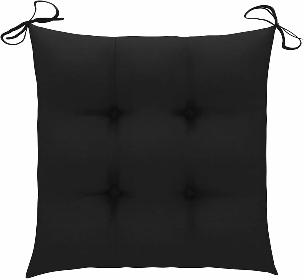 Chenshu Chaise Jardin Exterieur Chaise Exterieur Chaise de Jardin Chaises de Table de Jardin Chaises Pliables de Jardin 2 pcs avec Coussins Bambou LF