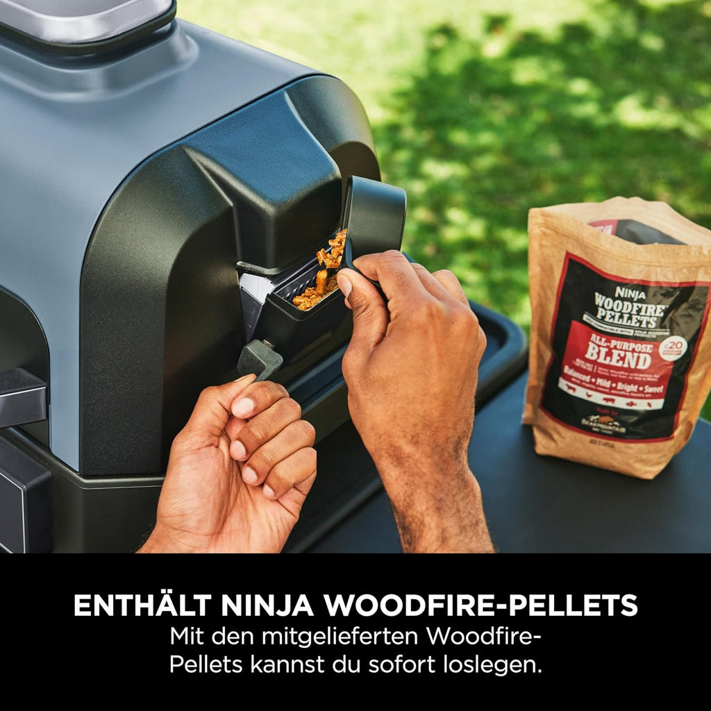 Ninja Woodfire Pro Connect XL Elektrischer BBQ Smoker Grill