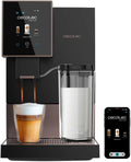Cecotec Machine a Café Espresso Superautomatique Cremmaet Compactccino Connected Black Rose. 19 Bars, Écran TFT, Wifi, Moulin Integré, Réservoir d'eau 1,1 L et de lait 400 ml, Nettoyage Automatique