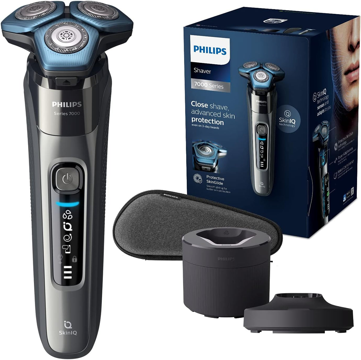 Philips Shaver Series 7000 S7788/55 Rasoir électrique à sec et humide pour homme