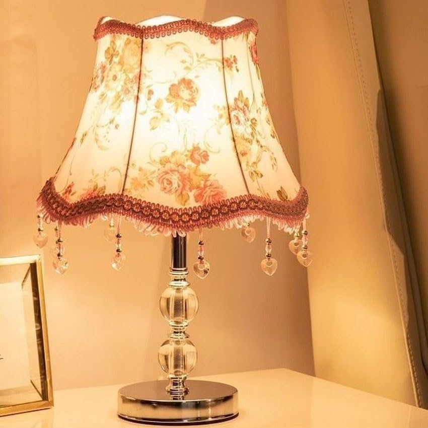 ruyi-1986 Lampes de table Lampe de bureau, chambre à coucher, chevet, décoration créative et simple, cadeau, veilleuse en cristal