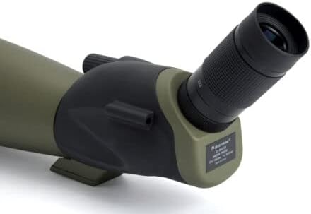Celestron 52252 Ultima 100 mm Spotting Scope 45 Degrees, Green