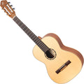 Ortega Guitars Guitare Classique Gaucher - 7/8 - Family Series - Housse Incluse - Épicéa / Acajou, Naturel R121-7/8-L