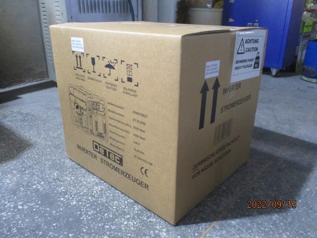 DeTec. Groupe électrogène à onduleur Inverter 3,5 kW numérique 230V Generateur a Essence