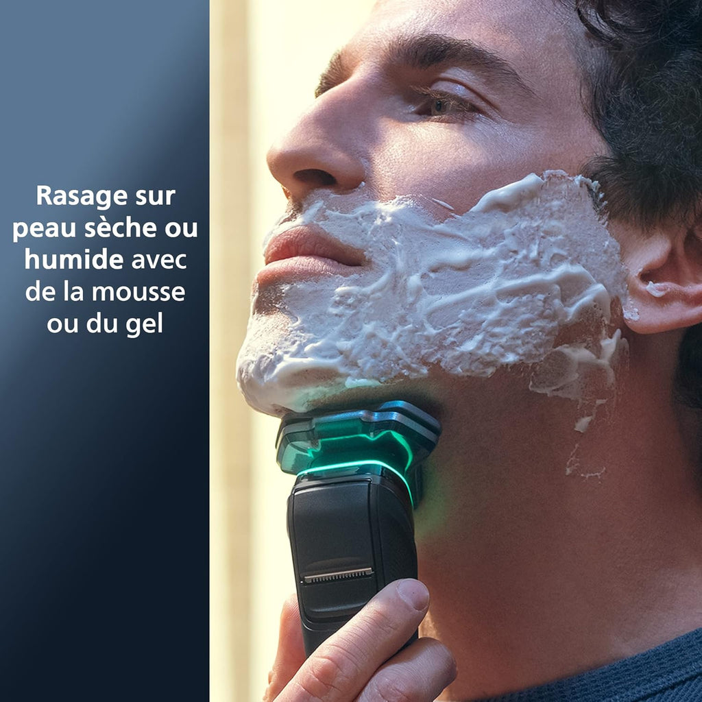 Rasoir électrique Philips série 9000, chrome foncé, (modèle S9987/59)