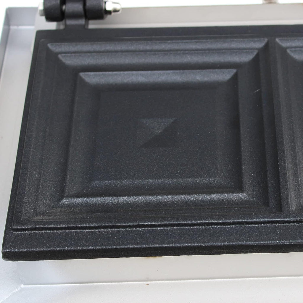 1500W Commercial Sandwich Machine à sandwich Électrique Sandwich Grille-pain Burger Panini Grille-pain Antiadhésif Donut Maker Machine à gaufres