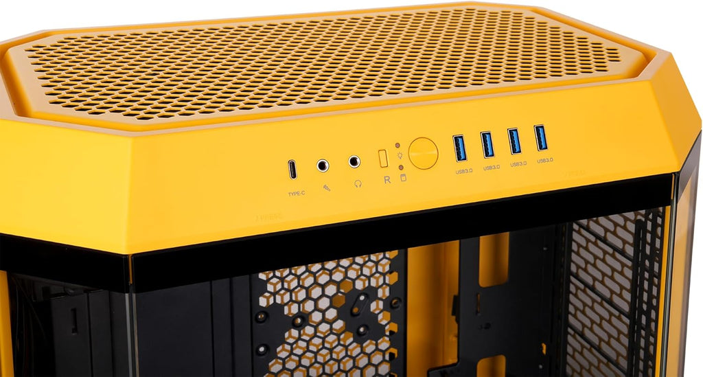 Thermaltake The Tower 600 Mid Tower Chassis | Hidden Connector | Bumblebee
